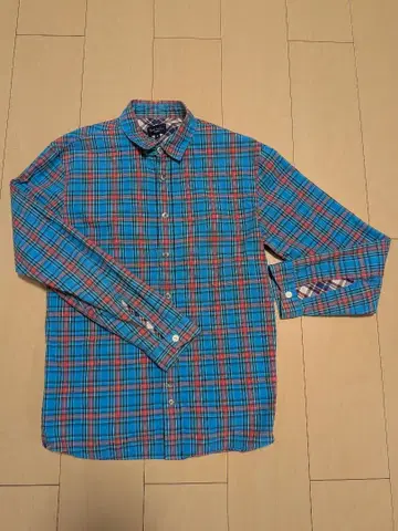 Paul Smith Jeans 체크 무늬 긴팔 셔츠 M