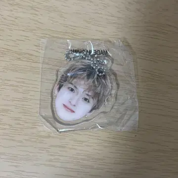 TREASURE 아사히 캡슐 토이 얼굴 아크릴 키링 REBOOT