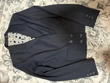 네이비 테일러드 자켓 로프트 스키