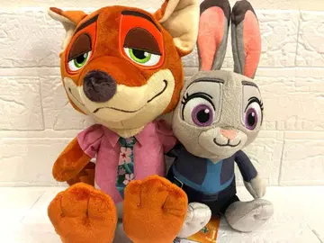 주토피아2 페어 봉제 인형 주디 닉