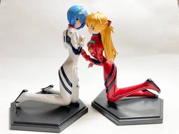 영 에이스 부록 아야나미 레이 & 아스카 피규어