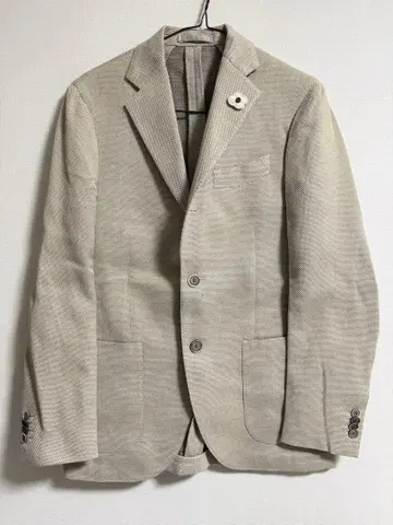 LARDINI 베이지 테일러드 자켓 44