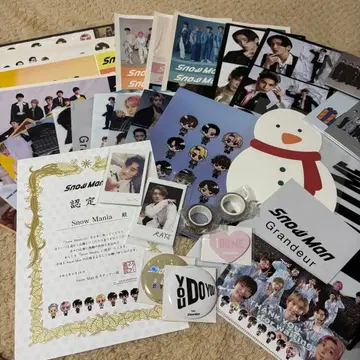 SnowMan CD 구매 혜택 묶음 판매