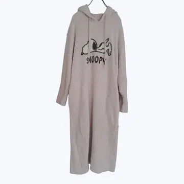 젤라피케 스누피 보들보들 후드티 원피스 후드 룸웨어