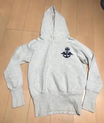 EVISU 에비수 그레이 후드티