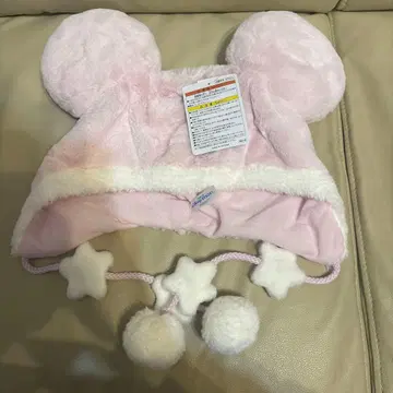 신상 디즈니 팬캡 프리 미키 핑크 복슬복슬