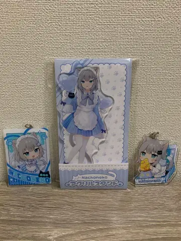 Nachoneko 나초네코 아크릴 스탠드 아크릴 키링 세트
