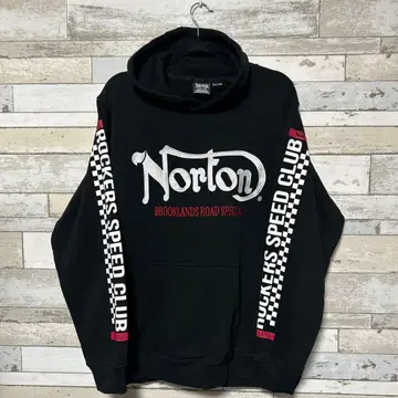 Norton 블랙 후드티 XX-LARGE
