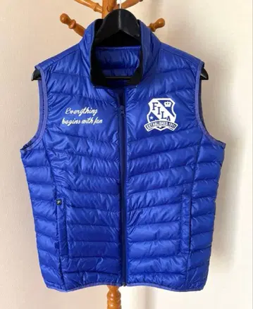 [새상품급] FILA 휠라 다운 베스트 파랑