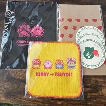 별의 커비 사코슈 핸드 타월, 모여봐요 동물의 숲 종이 봉투, 코스터