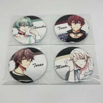 아이나나 캔뱃지 4종 세트 즈울 B's-LOG 애니메이트 한정 세트