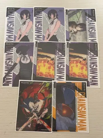 체인소 맨 레제 편 레제 봄 클리어 카드 세트