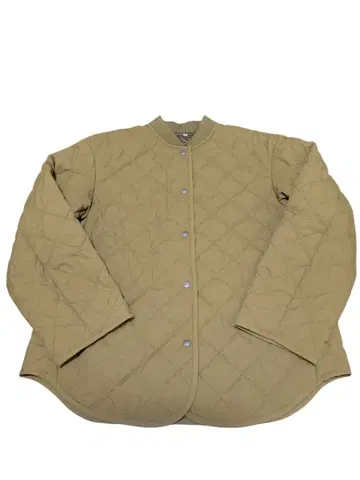 무인양품 워셔블 솜 퀼팅 자켓 M 카키