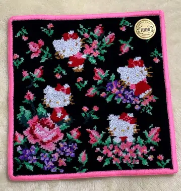 페일러 헬로키티 타월 손수건 미사용 FEILER