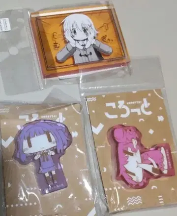 3세트 히다마리 스케치 코롯토 코마 플레이트 스탠드