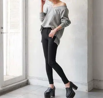 유메텐보 스키니 팬츠 XS