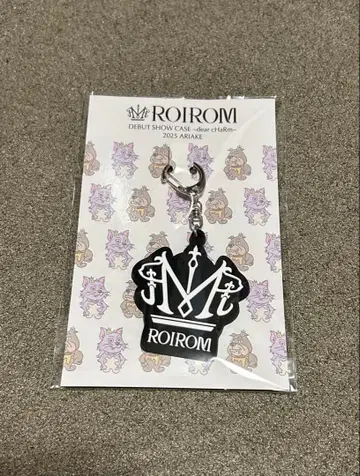 ROIROM 러버 참 키링