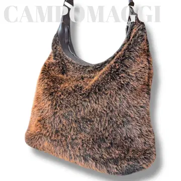 레어 칸포마지 토트백 핸드백 브라운 빈티지 보아