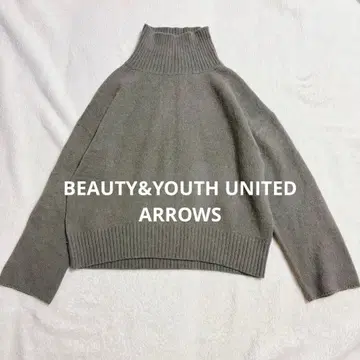 새상품급 BEAUTY&YOUTH UNITED ARROWS 니트 그레이