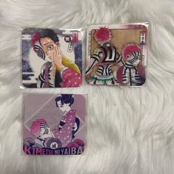 귀멸의 칼날 아트 코스터 점프샵 아카자 하쿠지 코이유키