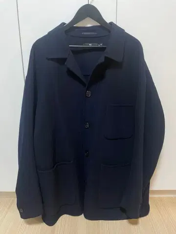 UNIQLO +J 울 블렌드 오버 사이즈 셔츠 자켓