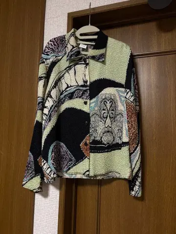 BALA BALA 다색 패턴 긴팔 셔츠 L 사이즈