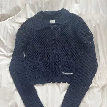 ATELIER EDITION 크로셰 코튼 가디건