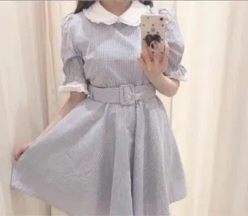 evelyn 깅엄 체크 원피스