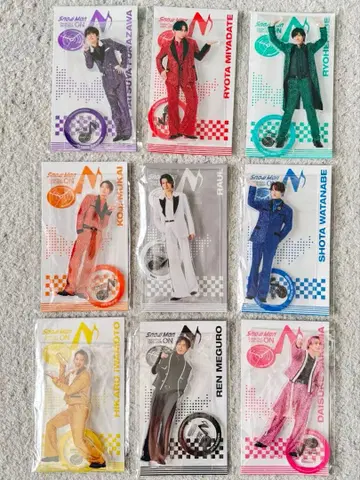 [미개봉 새상품] Snow Man ON 아크릴 스탠드 전원 분 1