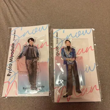 Snow Man 아크릴 스탠드 메구로 렌 미야타테 료타