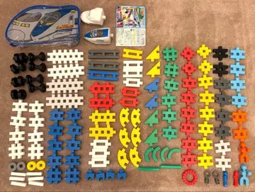 학연 (Gakken) 뉴 블록 신칸센 백 + 추가 부품