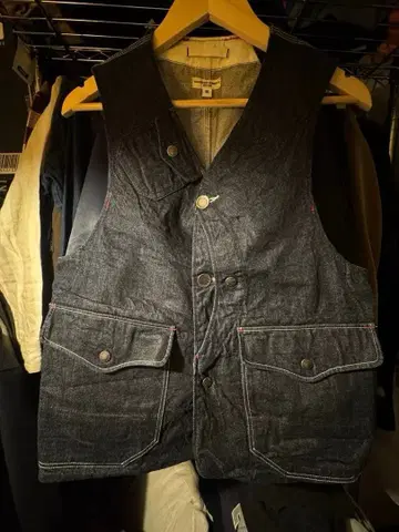 Engineered Garments 데님 베스트