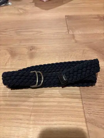 새상품급 ATHISON 네이비 반지 벨트