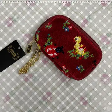 FEILER 페이러 하이디 키 파우치 레드