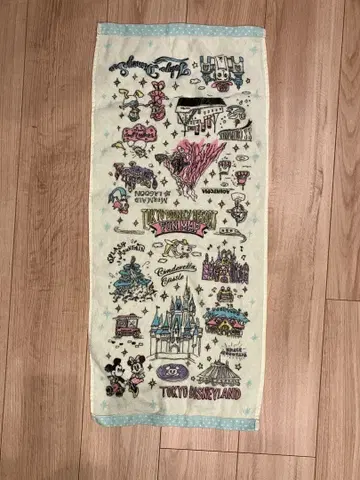 도쿄 디즈니 리조트 한정판 funmap (팬맵) 페이스 타월