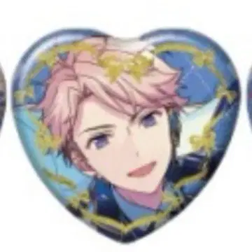 앙스타 하트 캔뱃지 나루카미 아라시