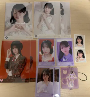 노구치 이오리 생사진 미니 포토 IDPHOTO 미니 복권