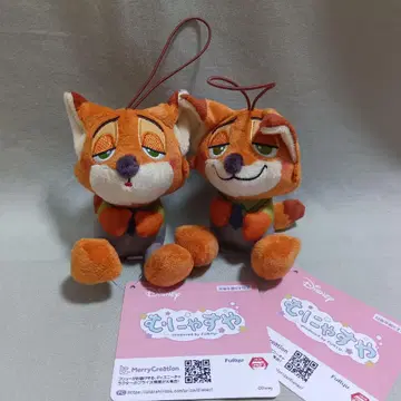 냥스야 마스코트 닉 주토피아 2종