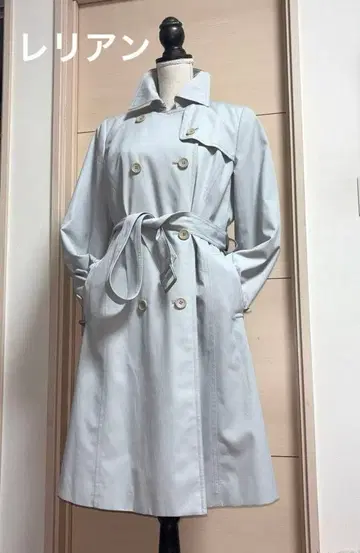 레리안 Leilian 라이너 포함 트렌치코트 9호