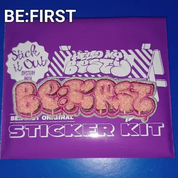 BE:FIRST hello my besty 모코모코 자수 스티커