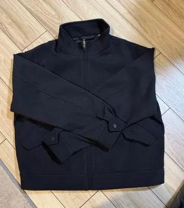 블랙 집업 자켓