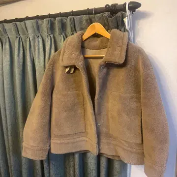 듀오 아카이브 무스탕 코트 무스탕 자켓 보아 자켓