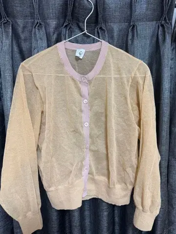 새상품급 6 로쿠 United Arrows 시어 긴팔 가디건