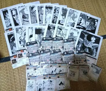 제일복권 드래곤볼 40th G상 클리어 파일 I상 장면 스티커 새상품