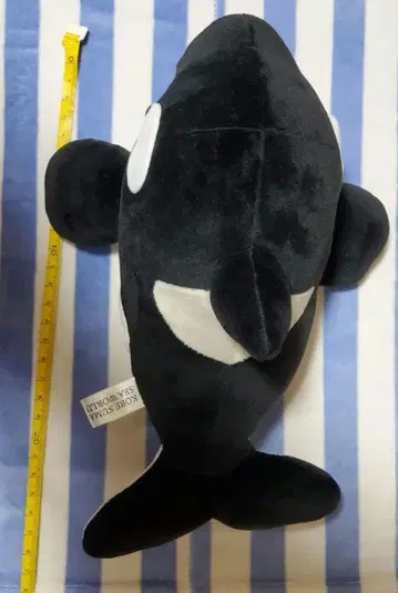 고베 스마 시월드 범고래 복권 범고래 봉제 인형