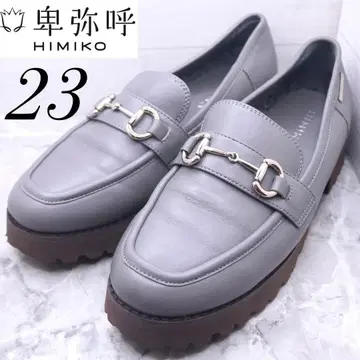 [ 새상품급 ] [ 148 ] HIMIKO 히미코 비트 로퍼 그레이 23