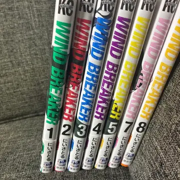 WIND BREAKER 1.2.3.4.5.7.8권 세트