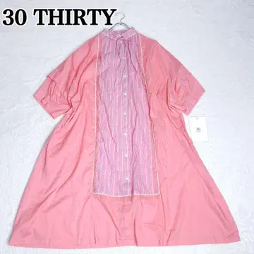 [ 30 THIRTY ] 서티 1% 이치퍼센트 셔츠 원피스