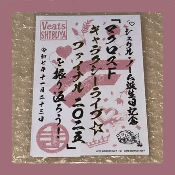 마크로스F 갤럭시 라이브 셰릴 놈 탄생 기념 고슈인