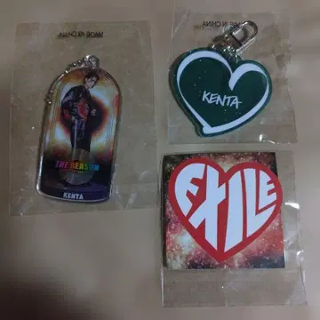 카미야 켄타 클리어 참 키링 스티커